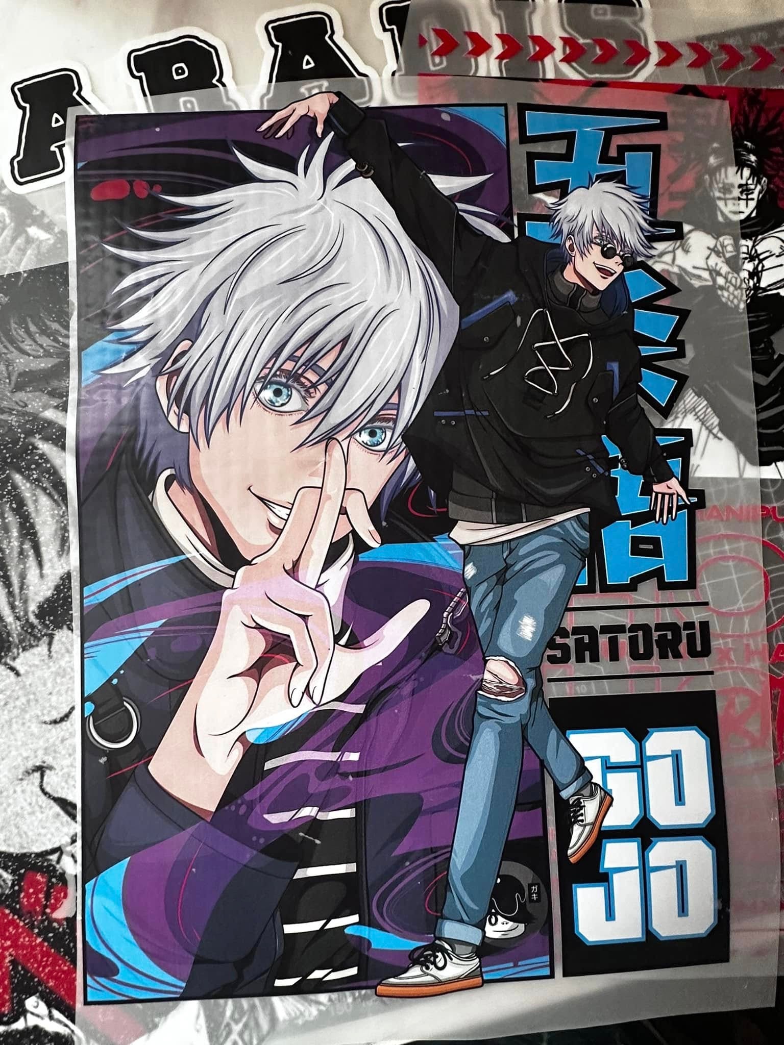 The Otaku Press: Custom Anime Tees| Vivid Character Prints